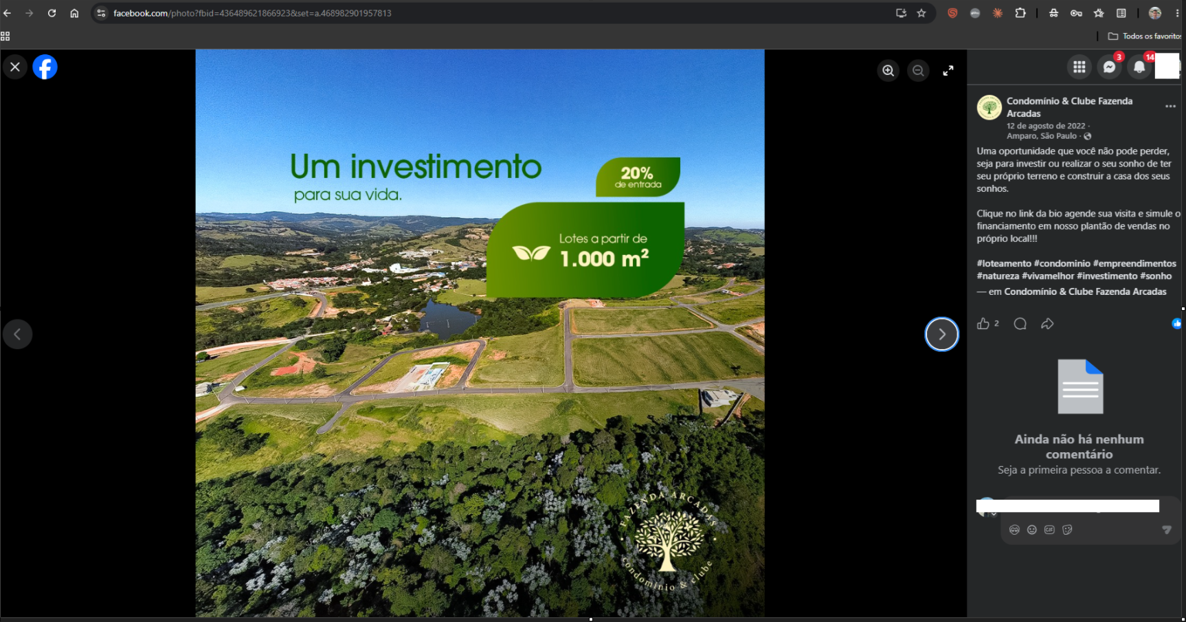 Propaganda - Entrega das obras